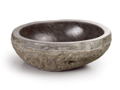 Luxusní umyvadlo mramorové kulaté 45cm