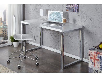 Moderní pracovní stůl White Desk 120x60cm bílá