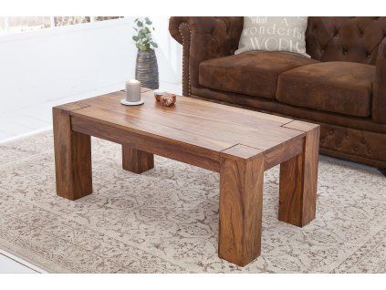 Konferenční stolek Makassar 100 cm palisandr masiv