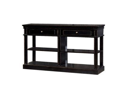 Stylový vintage příborník Black Ariano