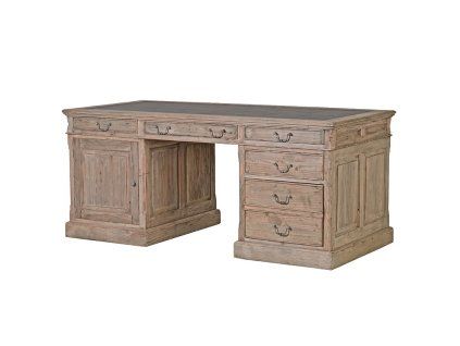 Luxusní masivní pracovní stůl Rustic oboustranný