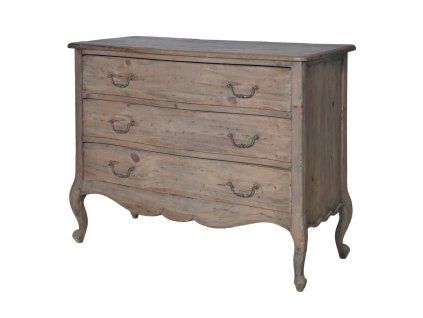 Venkovská komoda Rustic se třemi zásuvkami