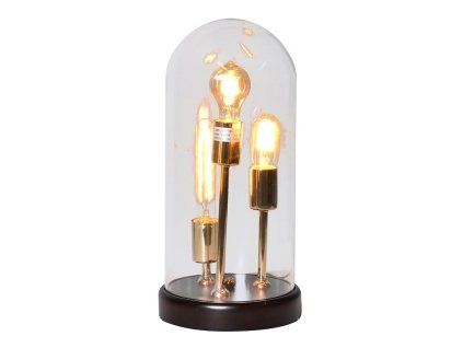 Industriální skleněná lampa HILP