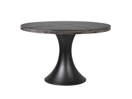 Luxusní kulatý jídelní stůl Skelet 120cm