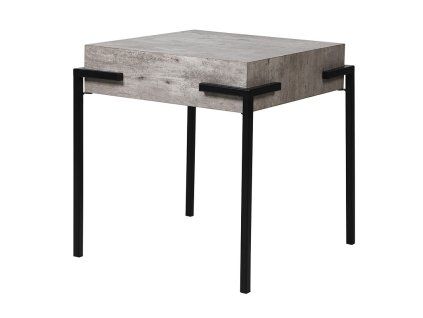 Odkládací stolek Concrete Look 44 cm čtvercový betonový vzhled