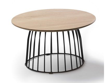 Designový kulatý konferenční stolek