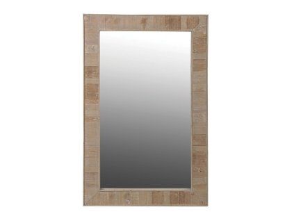 Stylové obdélníkové zrcadlo Lipo 140x90cm dřevěný rám