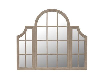 Stylové provensálské zrcadlo Triple Window 179cm