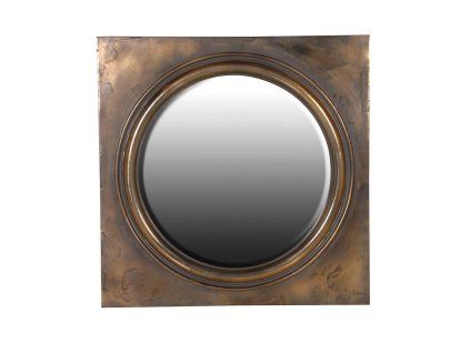 Stylové nástěnné zrcadlo Antique Round 107cm