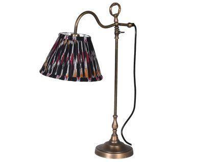 Stylová mosazná pracovní lampa Kipa 53cm