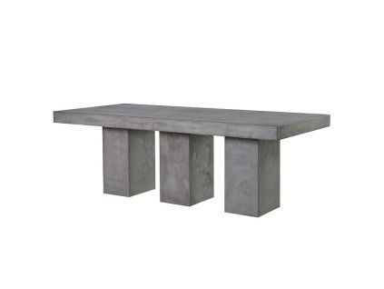 Moderní jídelní stůl Concrete Tri 220x100cm betonový