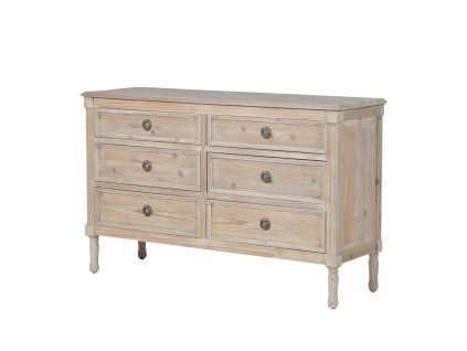 Stylová komoda Natural 128cm z masivu