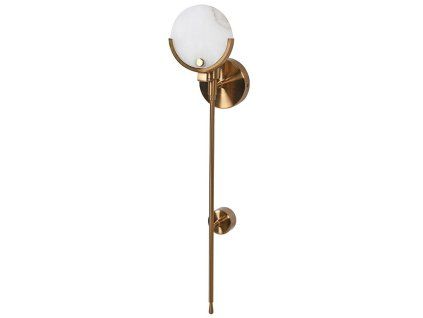 Luxusní Art-Deco nástěnné svítidlo Crystal Disc 62cm