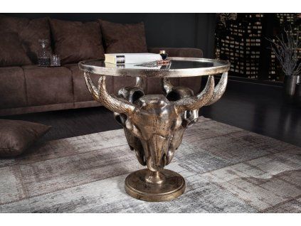 Konferenční stolek Matador 56 cm bronz