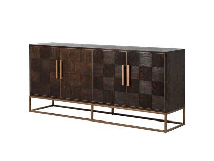 Stylový Art-Deco příborník Parquet 187cm