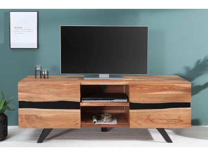 Masivní TV stolek Amaze 160cm akácie