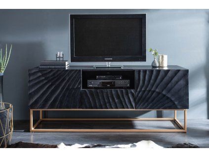 Designový TV stolek Cobra Dark Grey 160 cm