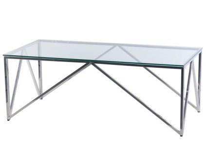 Designový konferenční stolek ze skla
