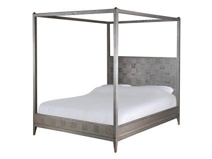 Luxusní art-deco postel s nebesy Ashton 150x200