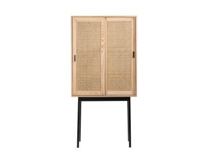 Designová skříňka Grid Rattan 154cm