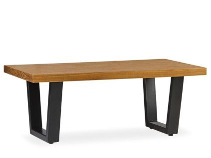 Designový konferenční stolek ze dřeva Mindi