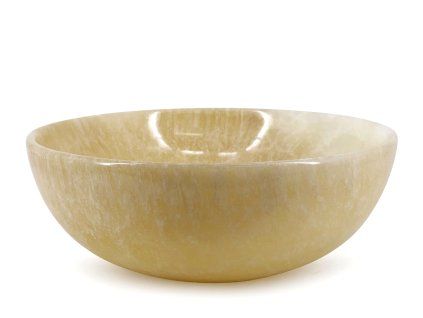 Luxusní kulaté onyxové umyvadlo Lara 40cm