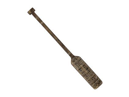 Nástěnná etno dekorace Remo 130cm teak