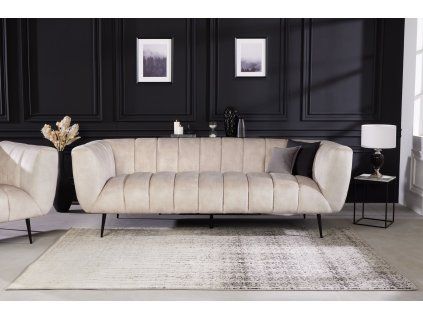 Designová sedačka Classy 225 cm šampaň