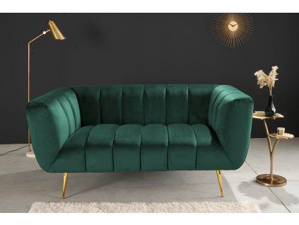 Designová pohovka Classy 265 cm smaragdová
