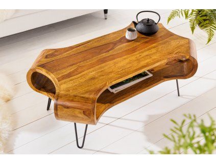 Stylový konferenční stolek Scorpion 100 cm palisandr