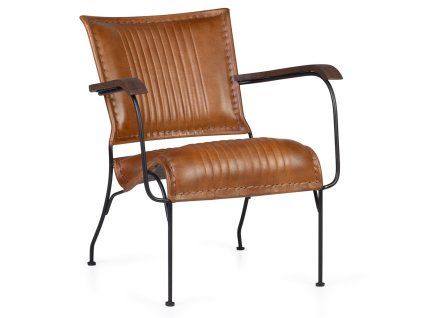 Designové kožené křesílko
