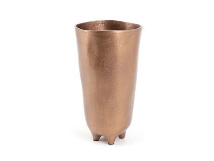 Elegantní antická váza z hliníku