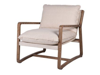 Luxusní křeslo Stylish z jasanu 84 cm