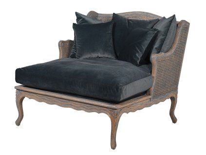 Elegantní čalouněná lenoška Olivia 116 cm