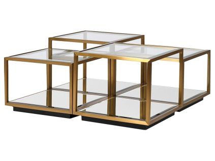 Designový modulovatelný konferenční stolek