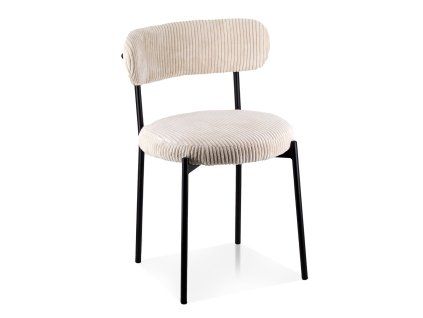 Stylová židle Kairo béžové čalounění