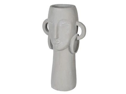 Designová váza z cementu