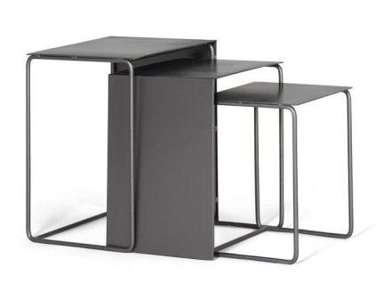 Designový stolek Dorian 50 cm industriální