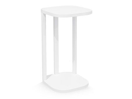 Designový stolek Killianiro 72 cm elegantní bílý