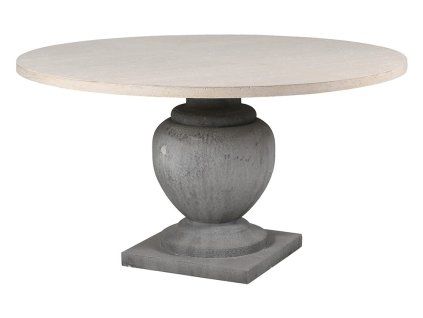 Designový kulatý stůl z břízového dřeva