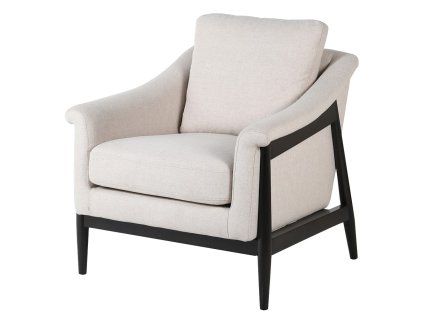 Stylové křeslo Malbia 90 cm kaučukové dřevo
