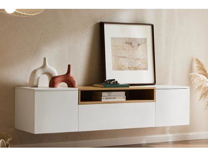 Moderní závěsný TV stolek Syrakus 160 cm
