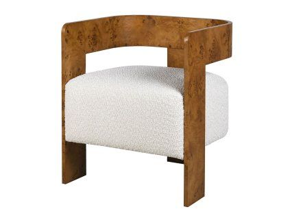 Designové křeslo Burlo 71 cm polyester