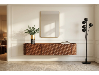 Designový závěsný TV stolek Giovane 160 cm