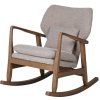 Designové houpací křeslo Marlon 91 cm jasan