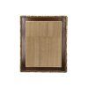 Zrcadlo RATTAN 100x80cm