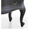 Luxusní černá komoda VINTAGE DARK 110cm