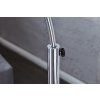 Moderní stojací lampa Big Bow II 170-205cm chrom