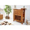 Luxusní dřevěný bar Makassar natur 95 cm