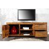 Designový TV stolek Lagos 135 cm masivní dřevo